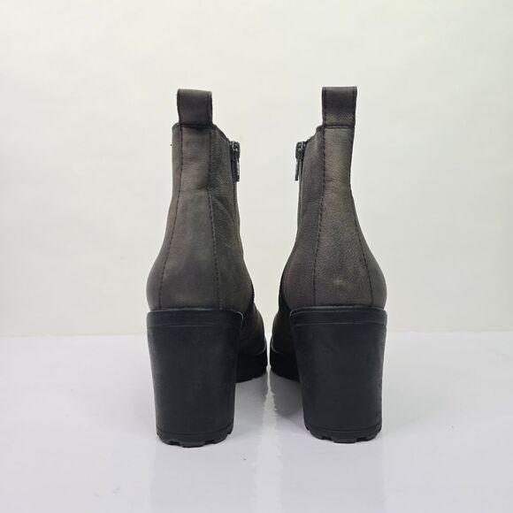 VAGABOND Shoemaker Gray Grace Platform Ankle Boots - Picture 12 of 13